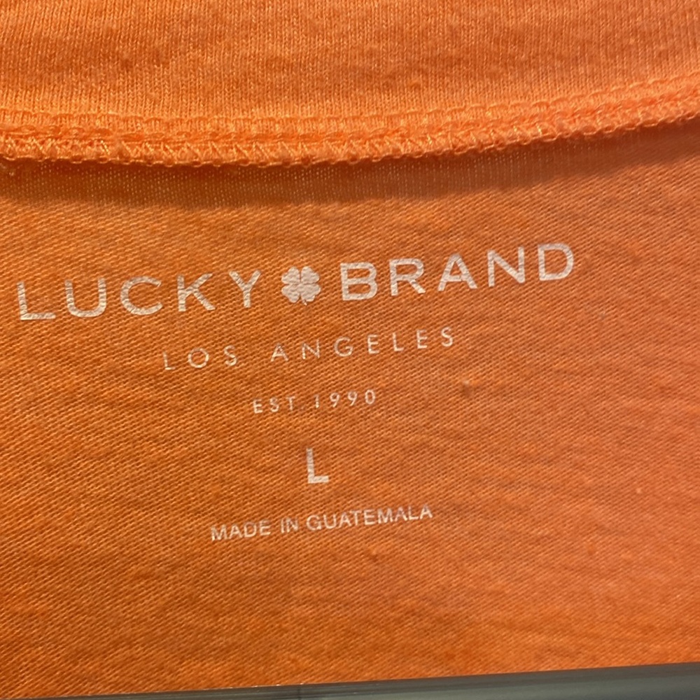 Lucky Brand T shirt Size Large - Picture 2 of 3